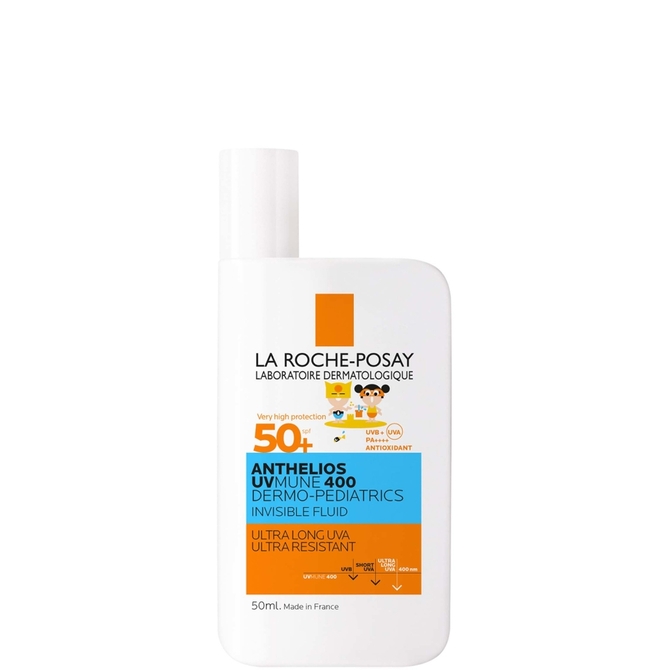 LA ROCHE POSAY Anthelios UV Mune Dermo-Pediatrics SPF50 Invisible Fluid Αντηλιακή Προστασία Με Λεπτόρρευστη Υφή Για Παιδιά 50ml
