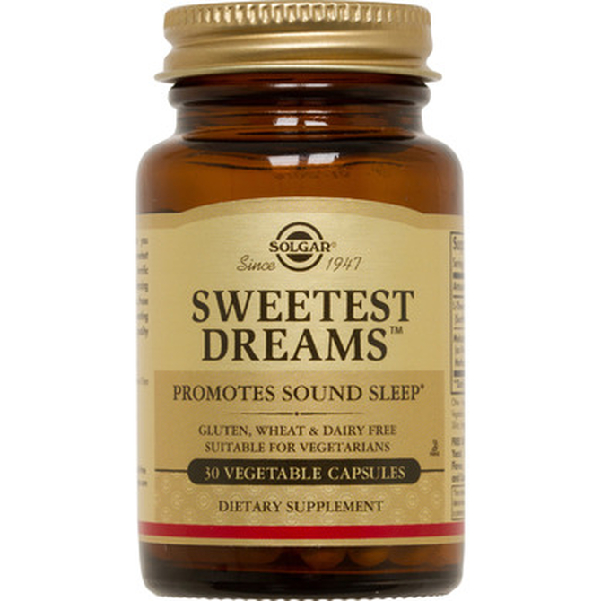 SOLGAR Sweetest Dreams Για Χαλάρωση και Καλύτερο Ύπνο 30 Φυτοκάψουλες