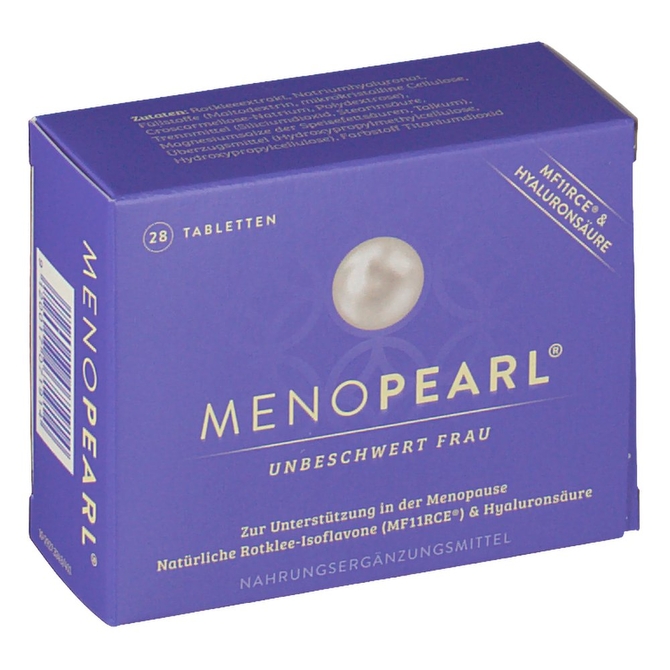 MENOPEARL Συμπλήρωμα Διατροφής Για Τις Γυναίκες Στην Εμμηνόπαυση 28 κάψουλες