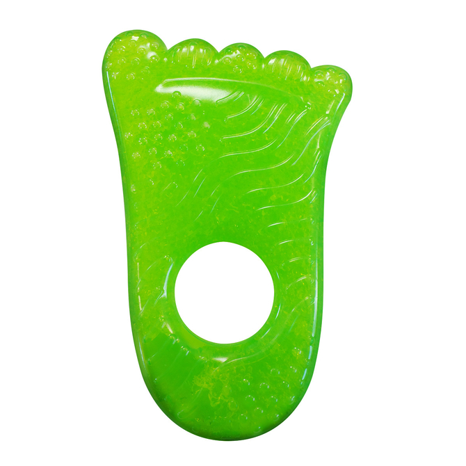 MUNCHKIN Fun Ice Chewy Teether Μασητικό Οδοντοφυίας με Gel που παγώνει, για μωρά 0+ Πράσινο (11324)