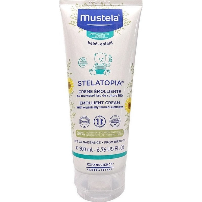 MUSTELA Stelatopia Emollient Cream Μαλακτική Κρέμα 200ml