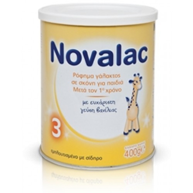 NOVALAC 3 Milk - Ρόφημα Γάλακτος σε Σκόνη Για Παιδιά Από Ενός Έτους 400gr