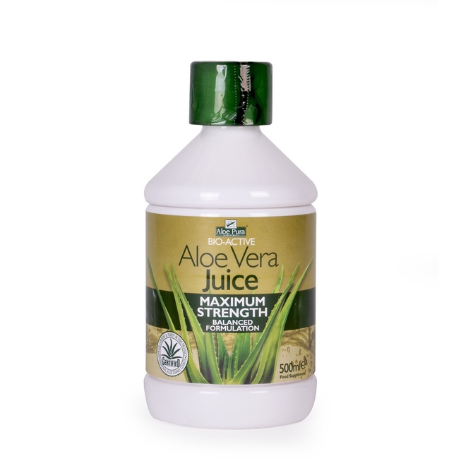 OPTIMA Aloe Vera Juice Maximum Strength Φυσικός Χυμός Αλόης  500ml