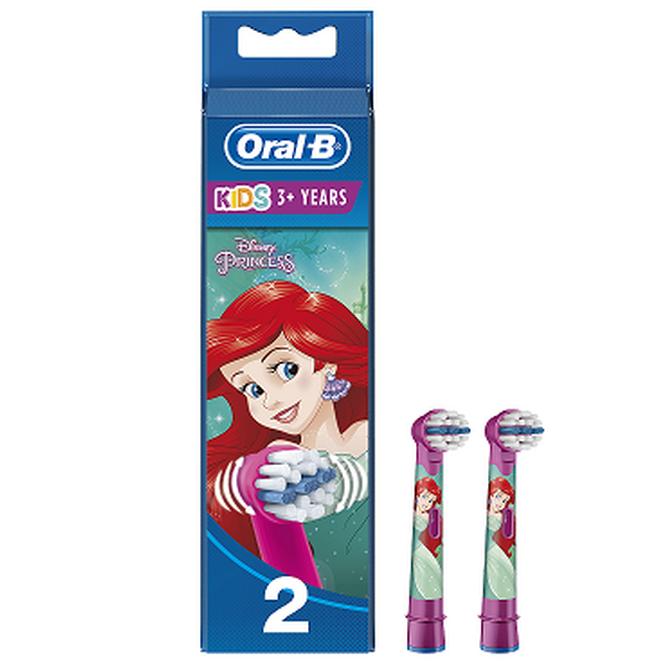 ORAL B Stages Power Extra Soft Princesses Ανταλλακτική Κεφαλή Ηλεκτρικής Οδοντόβουρτσας Για Παιδιά Από 3 ετών 2 τμχ