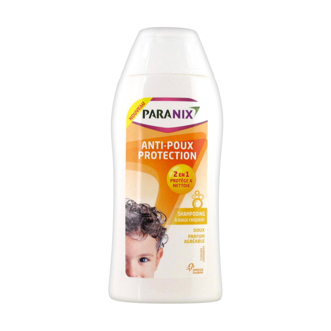 PARANIX Protection Shampoo Σαμπουάν Για Προστασία Από τις Ψείρες 2 σε 1 Καθαρίζει & Προστατεύει 200ml