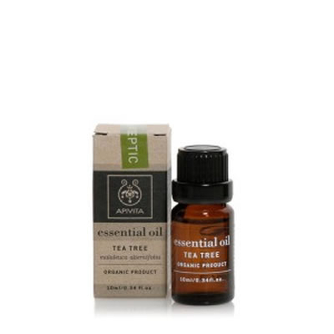 APIVITA Essential Oil Αιθέριο Έλαιο Tea Tree 10ml