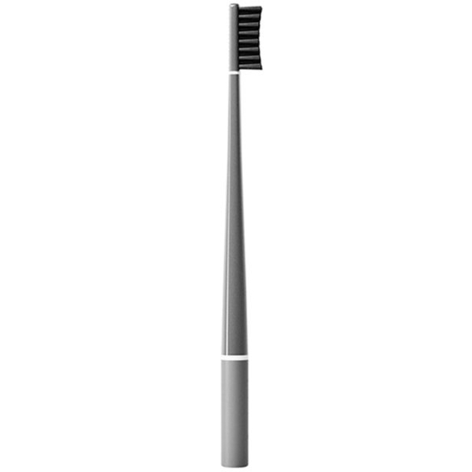 PIUMA Brush Medium Asphalt Grey Μέτρια Οδοντόβουρτσα Με Αντιβακτηριδιακή Κεφαλή Γκρι 1 τμχ