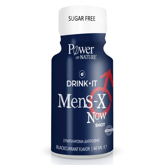 POWER HEALTH Drink It Mens X Now Shot Συμπλήρωμα Διατροφής Για Στυτική Λειτουργία 60ml