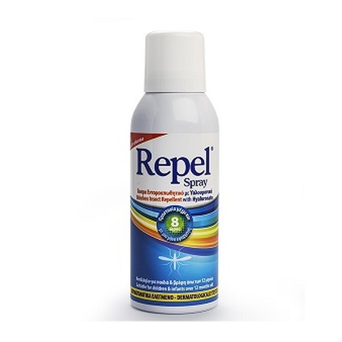 REPEL Spray Άοσμο Εντομοαπωθητικό Με Υαλουρονικό 100ml