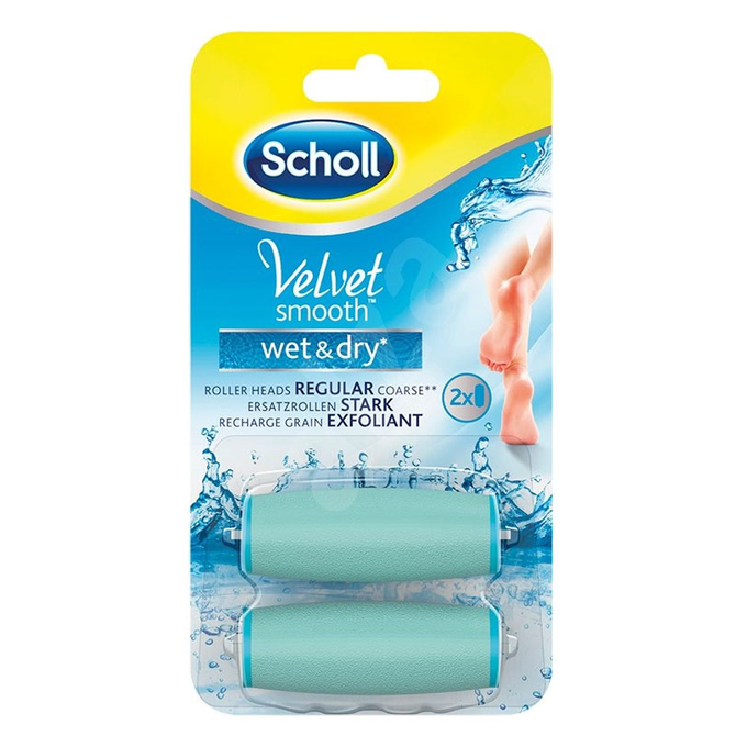 SCHOLL Velvet Smooth Wet & Dry Ανταλλακτικά 2 τμχ