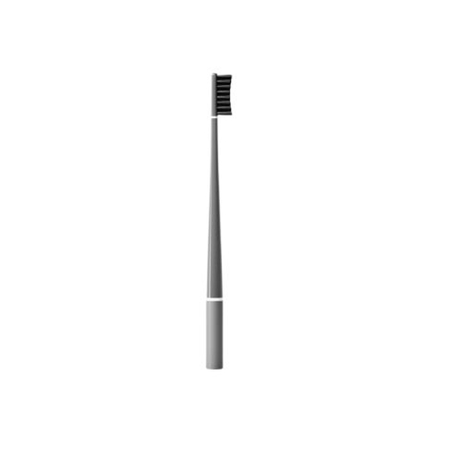 PIUMA Brush Soft Asphalt Grey Μαλακή Οδοντόβουρτσα Με Αντιβακτηριδιακή Κεφαλή Γκρι 1τμχ
