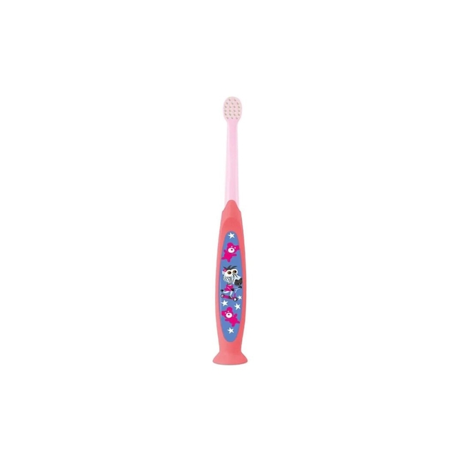 ELGYDIUM Baby Μαλακή Οδοντόβουρτσα Για Παιδιά 0-2 Ετών Ροζ