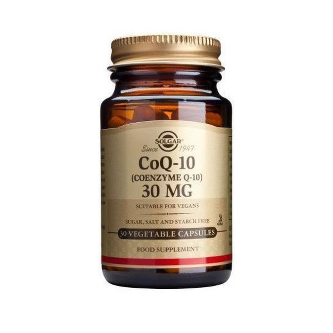 SOLGAR Coenzyme Q-10 30mg 30 Φυτικές Κάψουλες