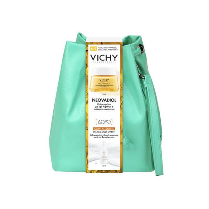 VICHY Promo Neovadiol με Redensifying Cream Αντιγηραντική Κρέμα Ημέρας για την Περιεμμηνόπαυση 50ml & Δώρο Capital Soleil UV Age Daily SPF50+ Αντηλιακό Προσώπου 15ml