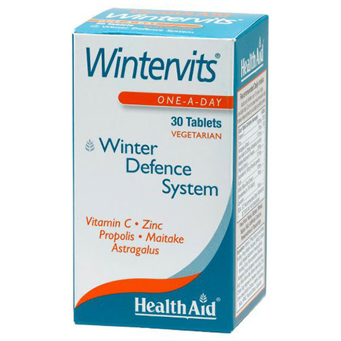 HEALTH AID Wintervits Για Δυνατό Ανοσοποιητικό Σύστημα 30 ταμπλέτες